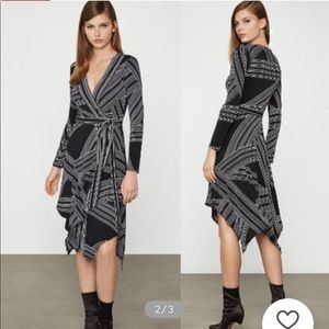 BCBG wrap dress L